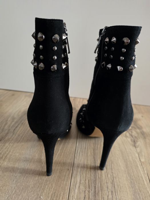 Нови боти Baldinini 40 размер естествен велур и кожа