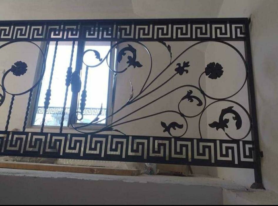 Balustrada din fier forjat