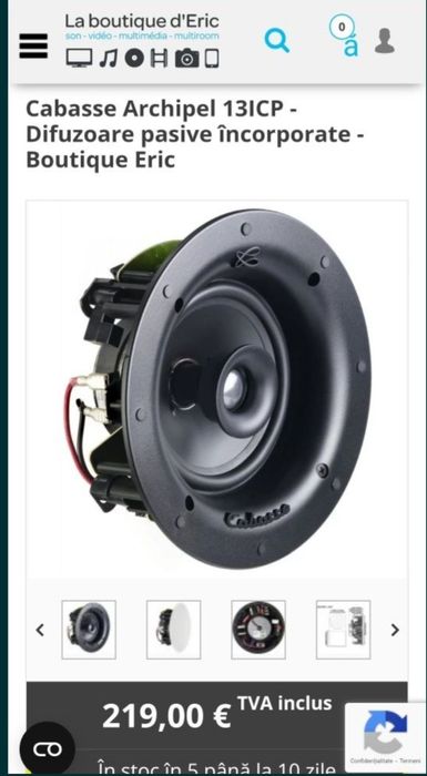 Boxe Edifier & Subwoofer Cabasse