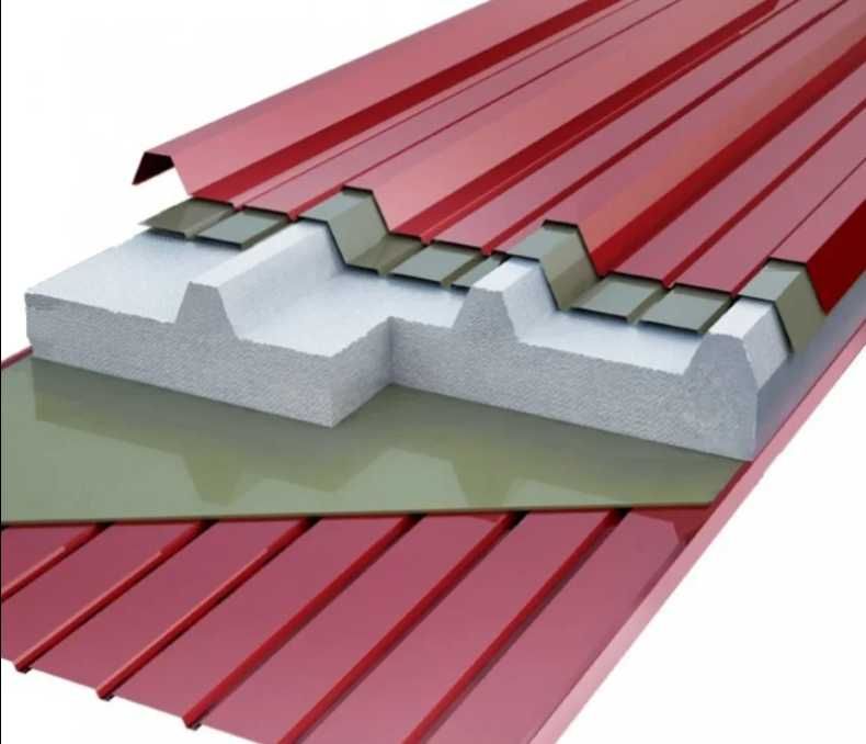 СЕНДВИЧ-ПАНЕЛИ трехслойные, кровельные, стенные
