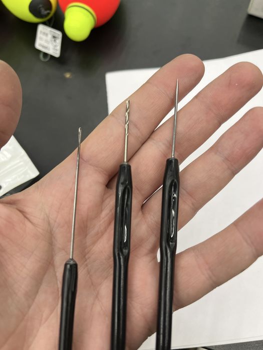 Набор шило, шило с крючком и сверло для рыбалки