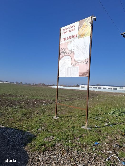 Super teren intravilan construibil Fetesti gara