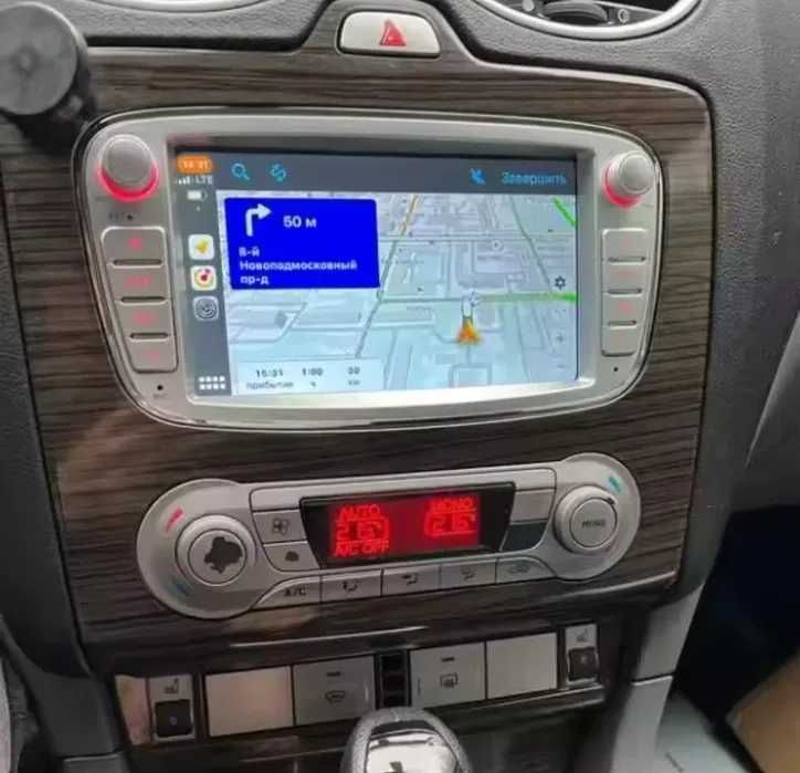 1-8GB Navigatie Android Ford Focus 2 mk2 Mondeo mk4 S Max CARPLAY