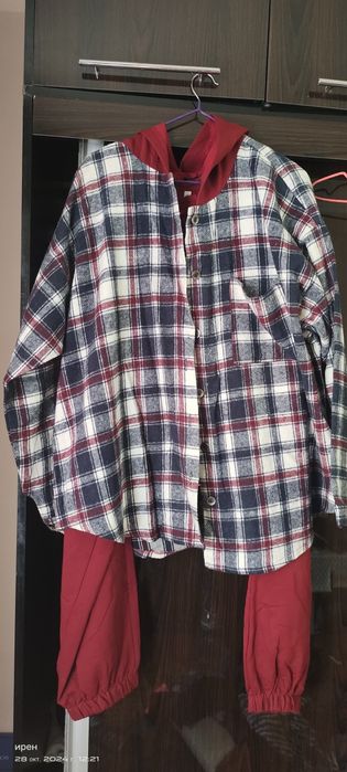 Теплый костюм-двойка