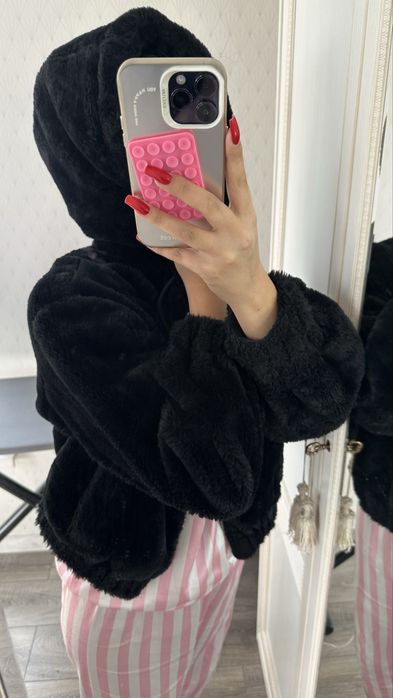 Эко шуба bershka