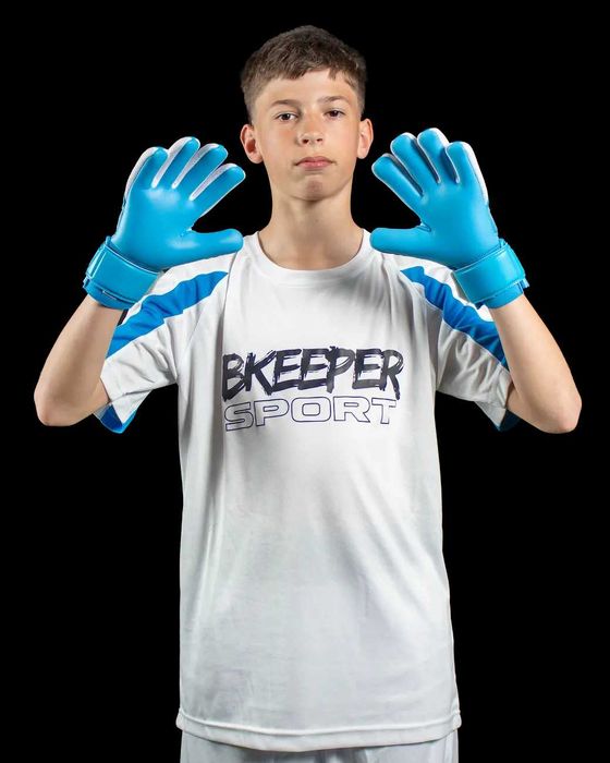 Вратарски ръкавици Bkeeper FLASH #26 Blue razmer 4,5