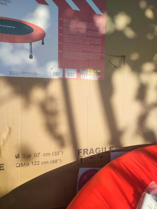 Фитнес батут Toorx ,нов 97 см