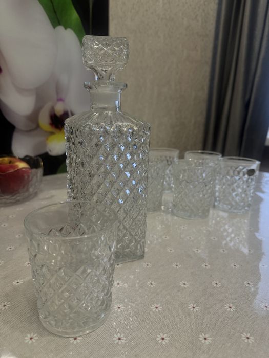 Хрустальный набор для виски