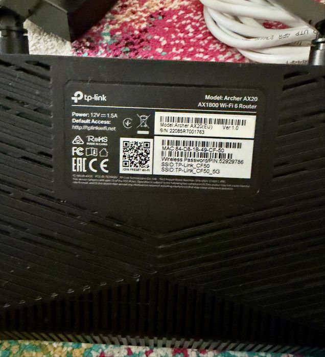 Router tp link WIFI 6