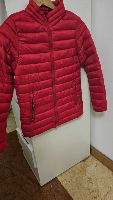 Червено дамско пролетно яке S