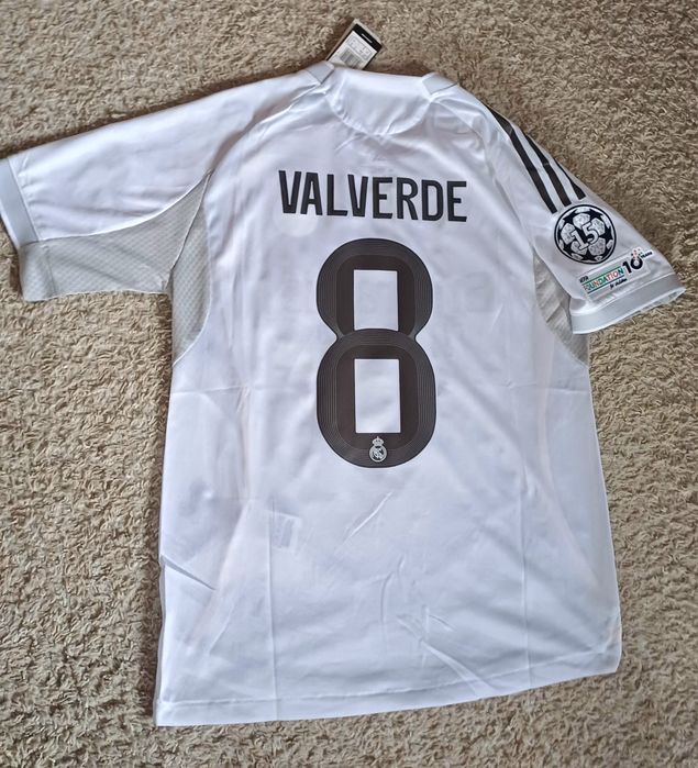 Tricou Fotbal Real Madrid Valverde Player version 25-26 marimea M