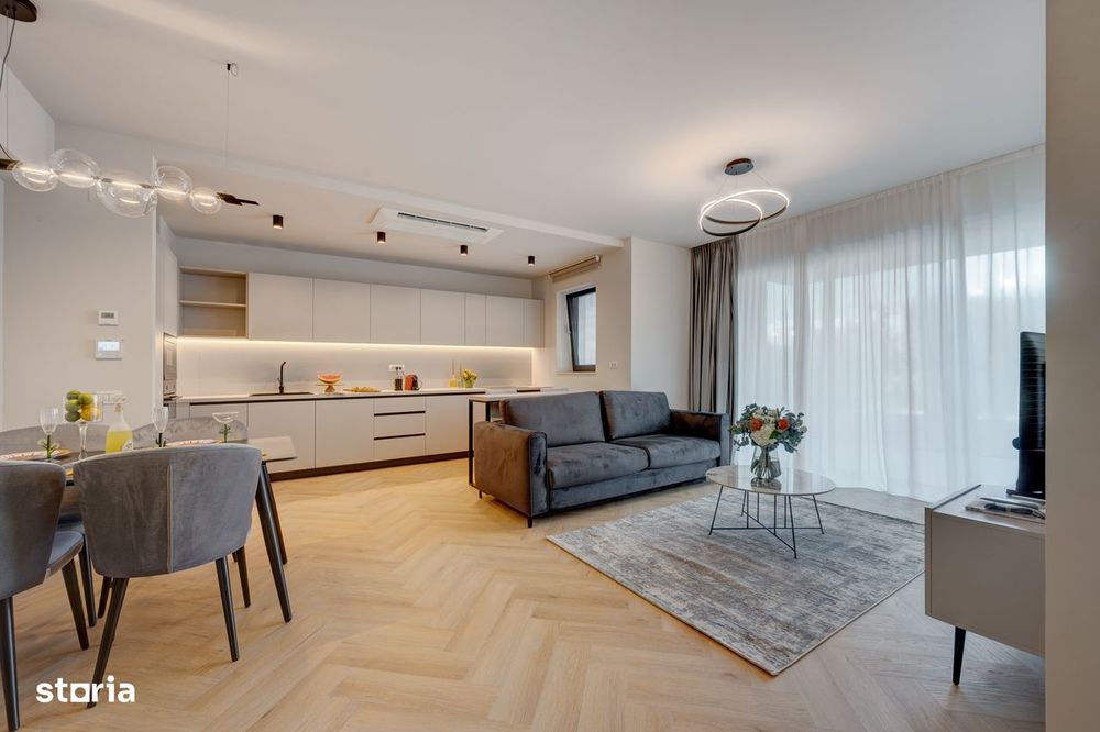 AFI Home North - 2 camere, mobilat&utilat, metrou Pipera, pet friendly — fotografia 3