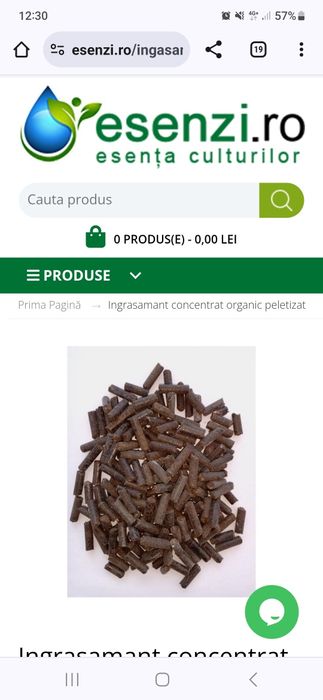 Ingrasamant organic peletizat similar orgevit, italpolina, etc.