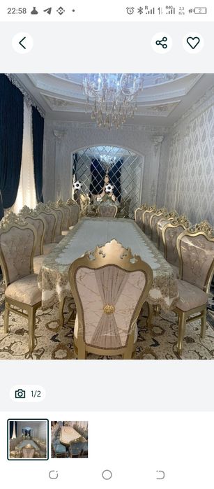 Стол стуллар сехдан