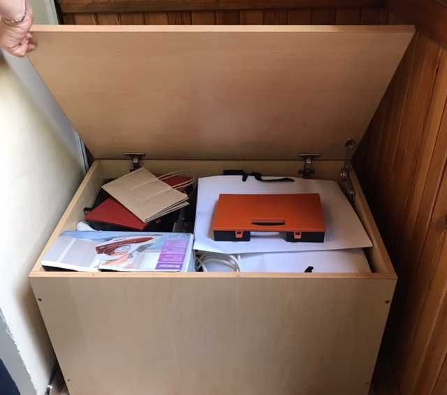 Ящик-тумба деревянный