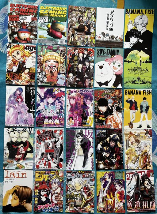 Мини постеры аниме