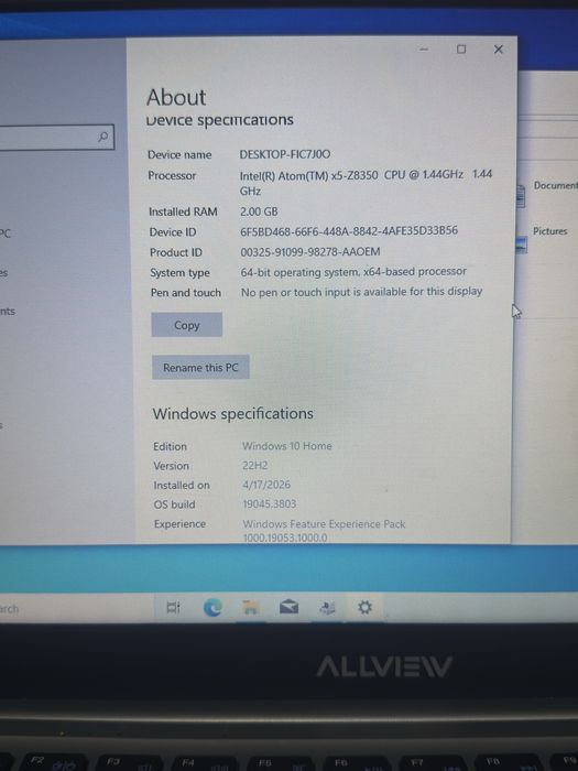 Laptop Allview Allbook L
