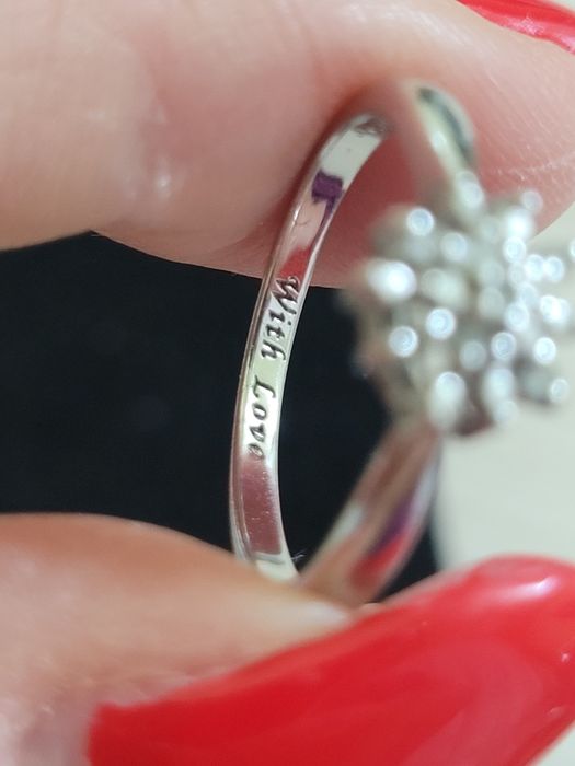 Inel argint cu diamant Abellina Diamond de la Avon, marimea 6