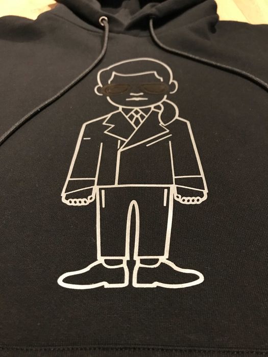 Karl Lagerfeld, оригинален суичър, Уголемен, Размер: S- пасва на М