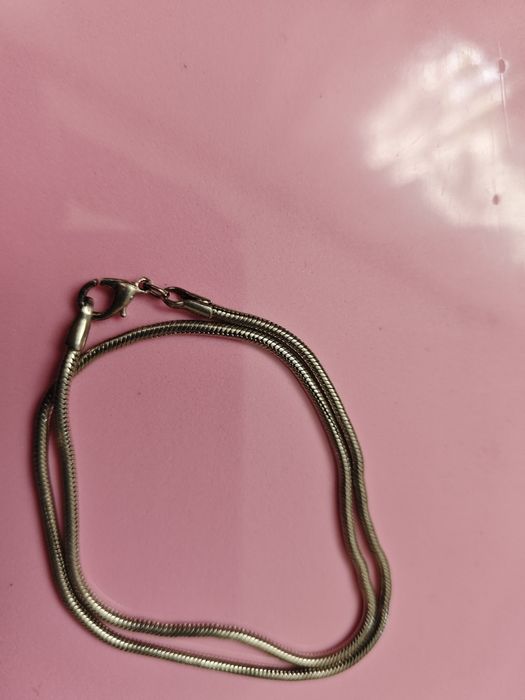 Цепочка сталь короткая