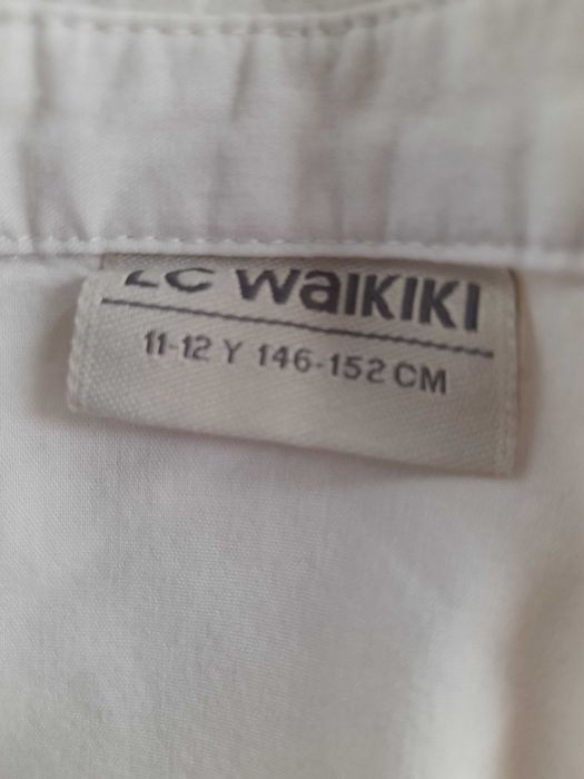 Camasa alba de scoala pt fete 146-152 cm LC Waikiki