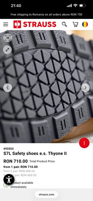 Pantofi de protecție Engelbert Strauss