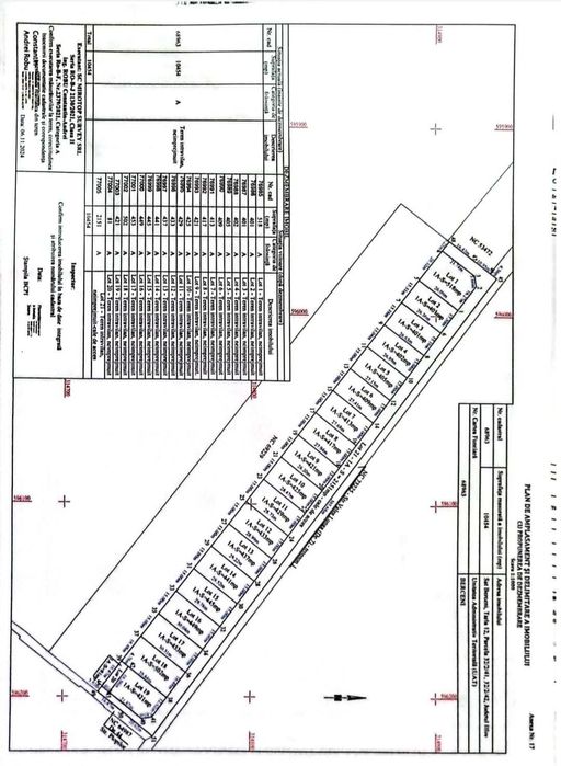 Teren intravilan comuna berceni