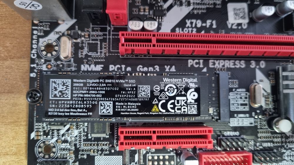 Kit Placa de baza + Procesor Xeon e5 2630 + 16GB RAM + SSD NVME 256GB