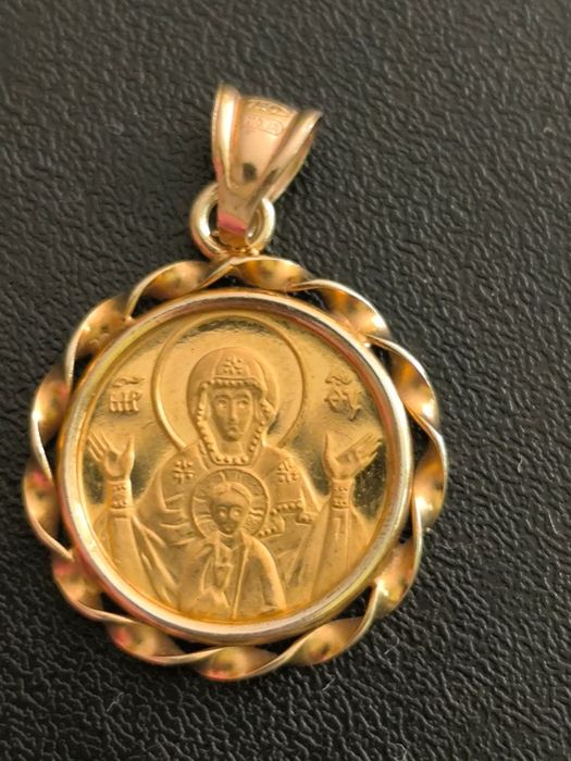 20 златни лева Света Богородица и Младенеца