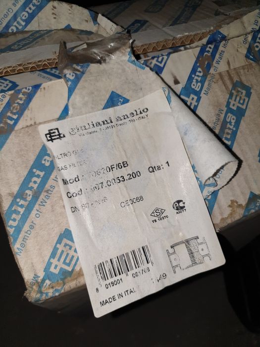 Фильтр газовый giuliani anello DN80