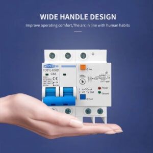 Главен предпазител с ДТЗ RCBO и мълниезащита