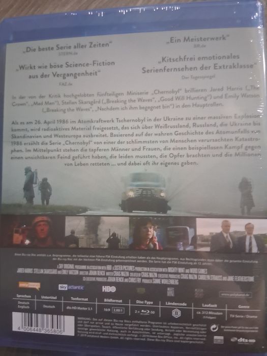 Chernobyl Blu-ray miniseries