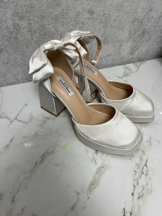 Туфли свадебные, б/у , 37 размер