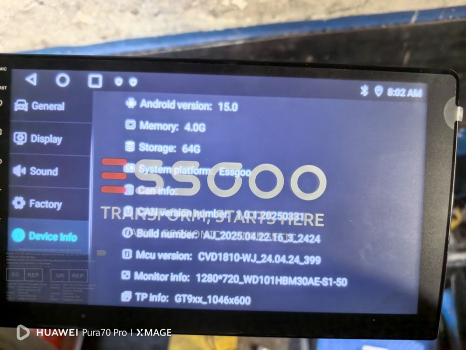 Мултимедия Golf 7 и 7,5 с CarPlay 4GB Ram и 64GB Rom