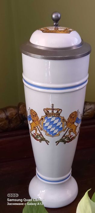 Немска  халба за бира-Gerz-WEST GERMANY