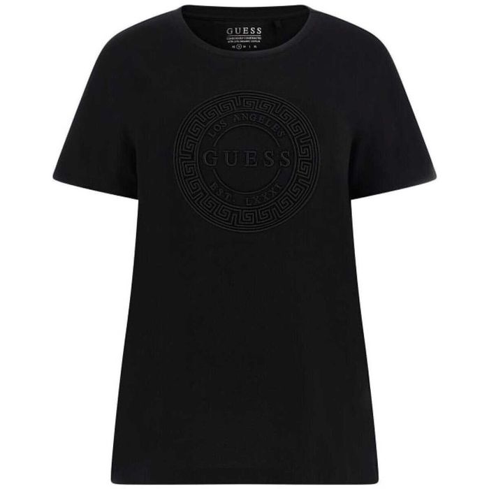 Guess tricou Dama 100% Bumbac Negru