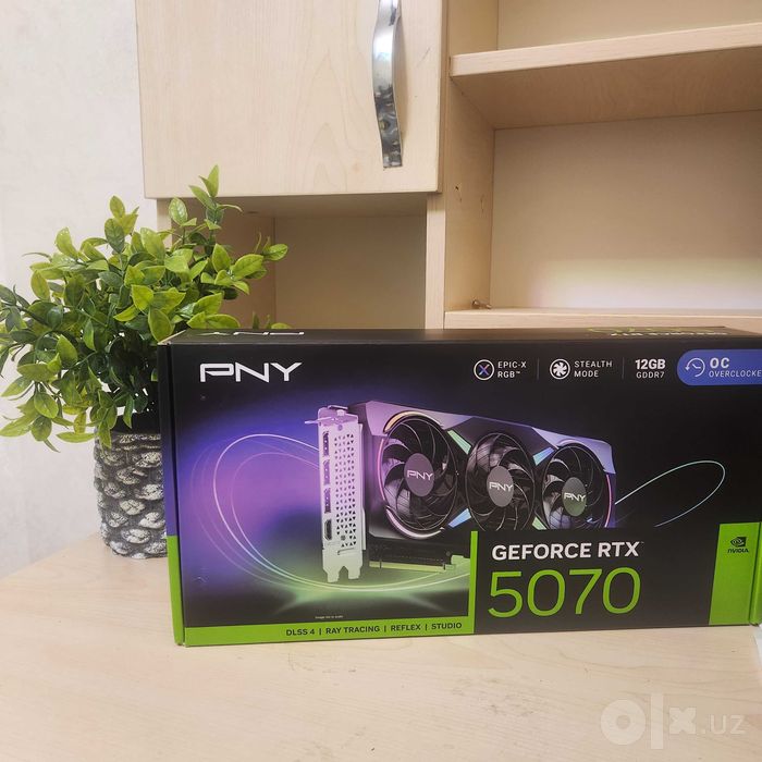 PNY GeForce RTX 5070 12GB GDDR7 — Blackwell / DLSS 4