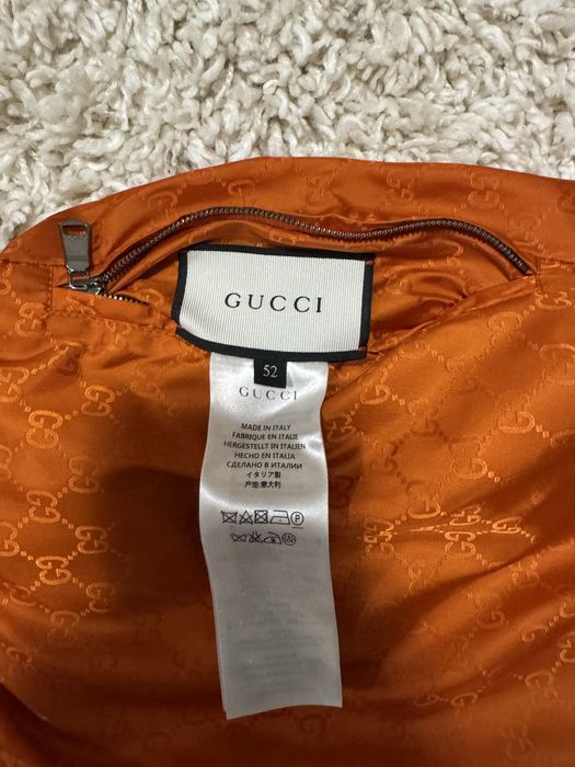 Geacă Gucci portocalie