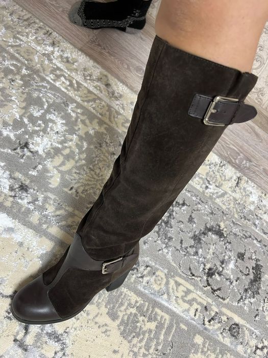 Продам зимние натуральные сапоги