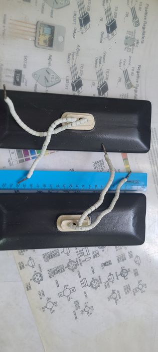 Керамический инфракрасный нагревательный элемент 240×80 мм. 550w