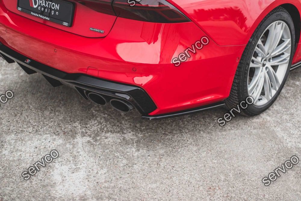 Prelungire bara spate Audi A7 C8 S-Line 2017- v1 - Maxton Design