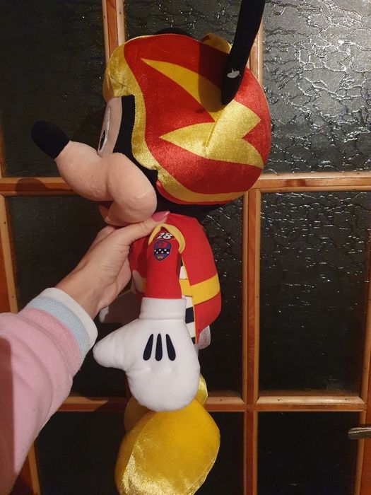 Pluș Mickey Mause Pilotul de Curse