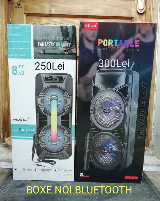 Boxă Bluetooth Karaoke