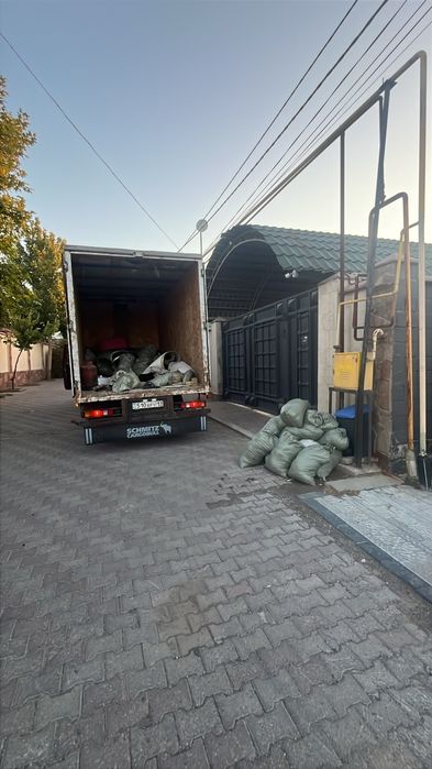 Газель Шымкент Вывоз мусор.Грузчик24/7