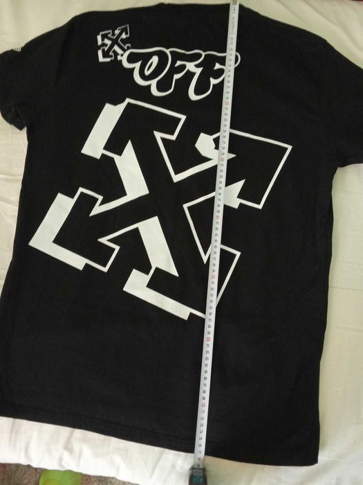 Тениска Main Label Off-White размер L