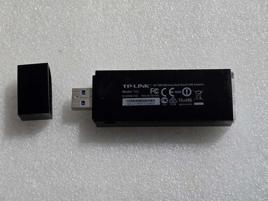 Placa de retea Wireless TP-LINK Archer T4U, USB3.0, Dual Band300 + 867