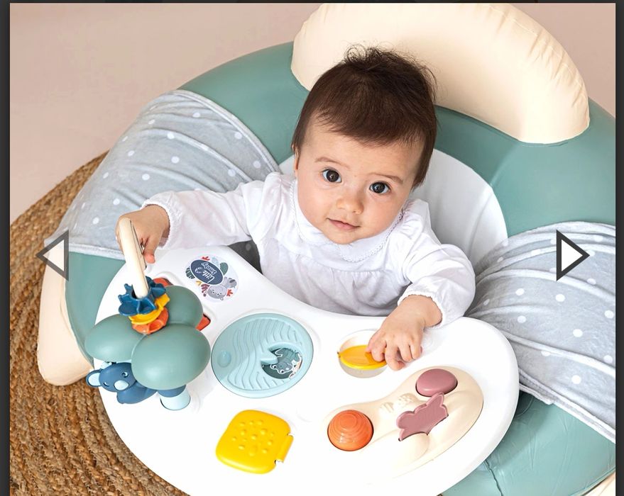 Smoby -Литъл: Детско столче и масичка за игра 3 в 1