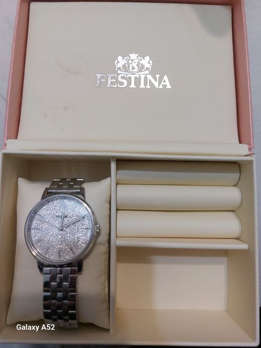 Ceas dama Fossil Cambry argintiu
