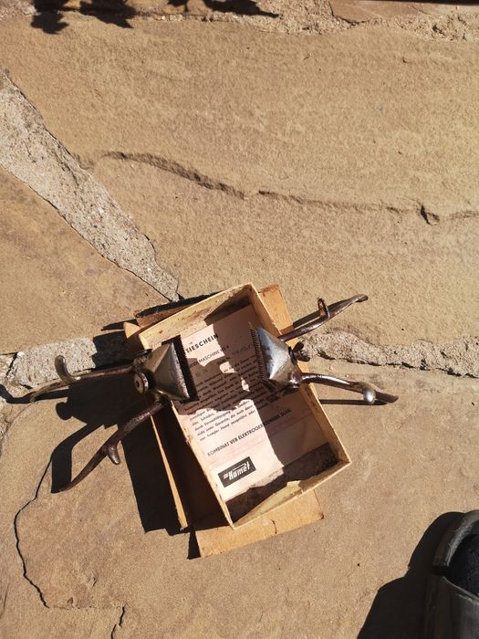 Стар колекционерски бръснач Solingen