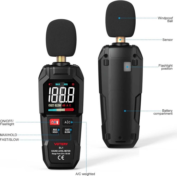 Цифров децибеломер